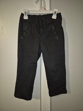 Cat & Jack Black Elastic Waist Jogger Pants